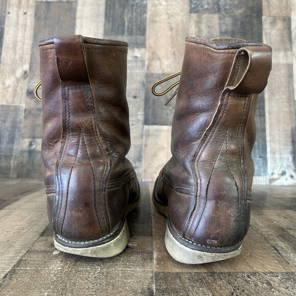 Red Wing Irish Setter 4583 Moc Toe Work Boots Mens 9.5 D - Picture 8 of 12
